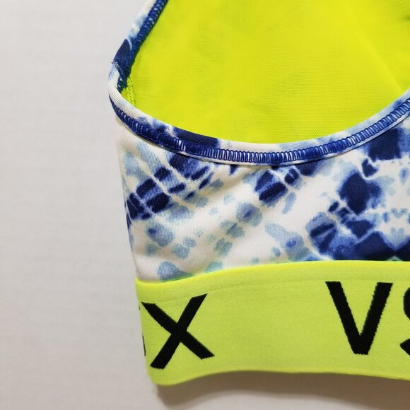 Victoria's Secret bra Small VSX The Player racerback workout gym sports tie dye - Picture 6 of 9